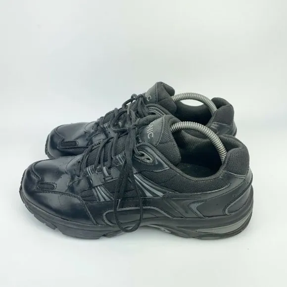 Vionic Men's Walker Classic Black Leather 11.5