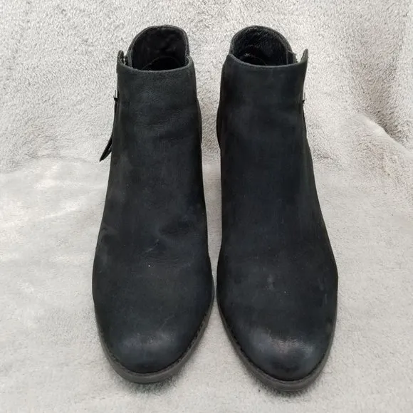 Vionic Shoes Womens Size 9 Sterling Black Suede ZipArch Support Ankle  Booties