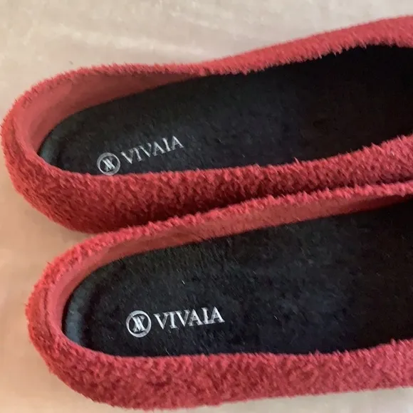 Vivaia Margot Square-Toe Terry Knit Flats 11