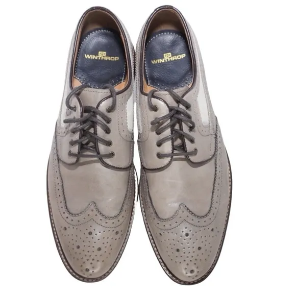 Winthrop Wingtip Oxford Two Tone Gregor Men's Dress Shoes