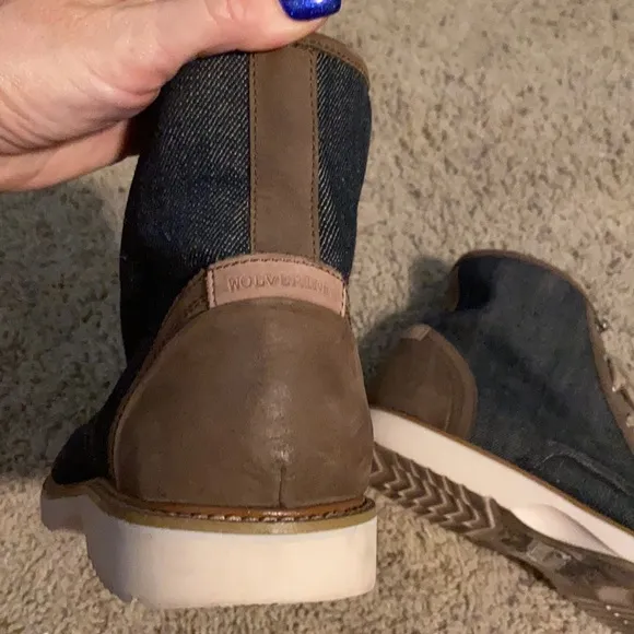Wolverine 1883 canvas chukka boots