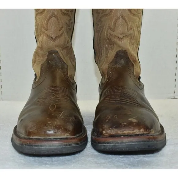 Wolverine Mens Rancher Square-Toe Teel-Toe Wellington Boots Size 9.5 M