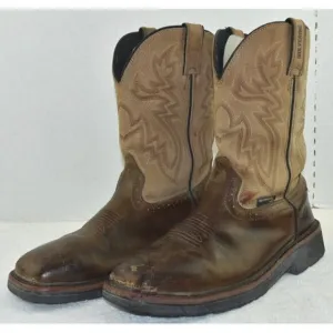 Wolverine Mens Rancher Square-Toe Teel-Toe Wellington Boots Size 9.5 M