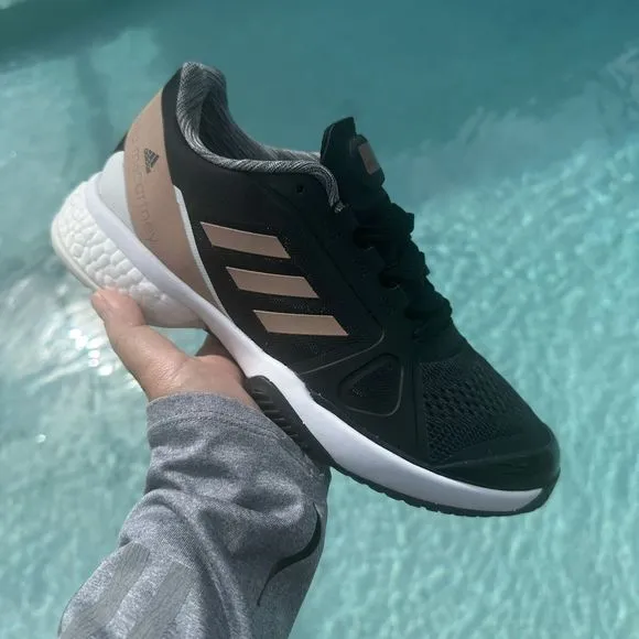 WOMEN'S Adidas Barricade Boost x Stella McCartney Black Copper Metallic FW9883