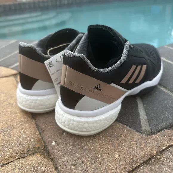 WOMEN'S Adidas Barricade Boost x Stella McCartney Black Copper Metallic FW9883