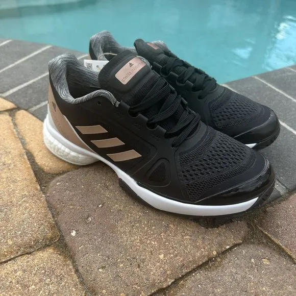 WOMEN'S Adidas Barricade Boost x Stella McCartney Black Copper Metallic FW9883