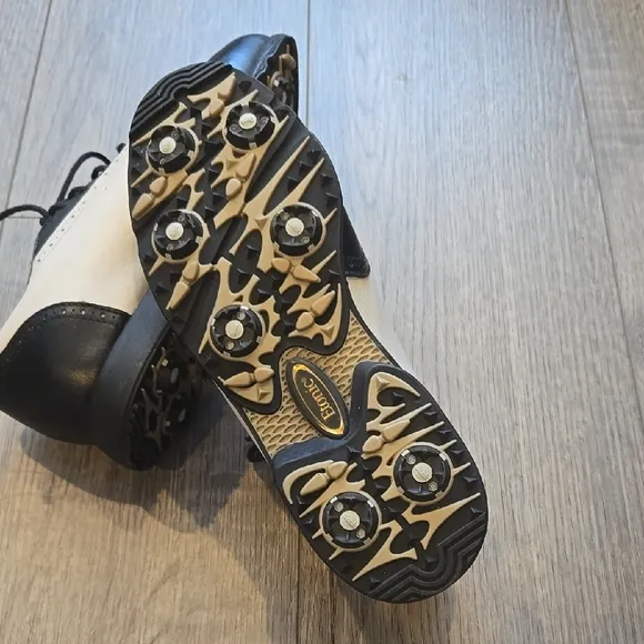 WOMENS Black and White Oxford Shoes