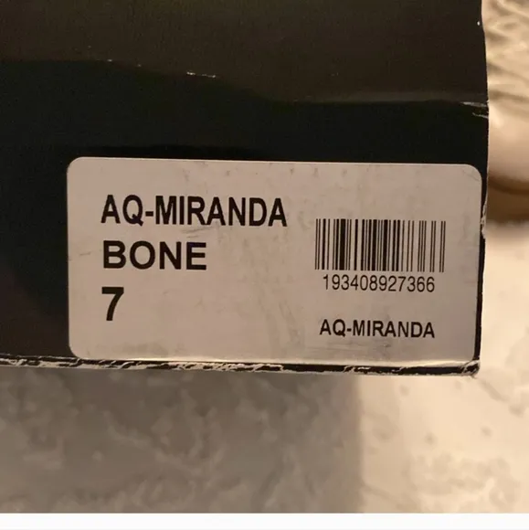 Women's Bone white Lace-Up Leather Boots