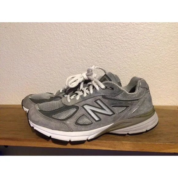 Women's New Balance 990 Sz 9 Grey Suede W990GL4 Classic‎ Running Shoes