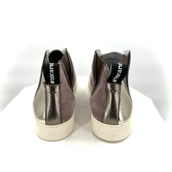 Women's Vaddia NIB Aust Sneaker Mix Taupe Shoes 39/8.5