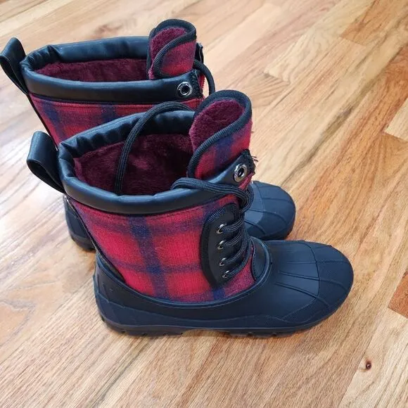 WOMEN'S TOMMY HILFIGER ILHENA RAIN BOOTS SIZE 7