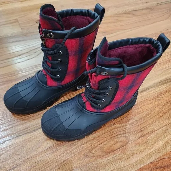 WOMEN'S TOMMY HILFIGER ILHENA RAIN BOOTS SIZE 7