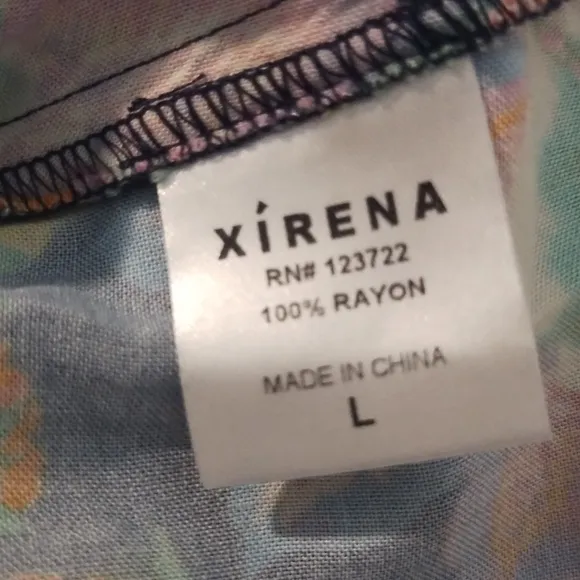Xirena Sacha Maxi Skirt in Navy Flora Sz L NWT From Hampden Clothing
