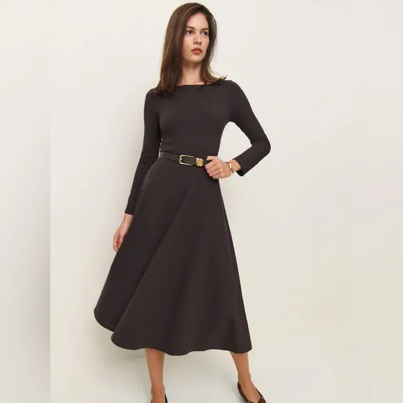XS Reformation Wiley Knit Dress