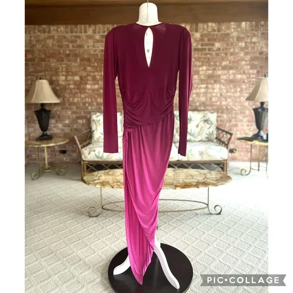 Young Fabulous &amp; Broke Genesis Pink Purple Midi Dress NWT XS