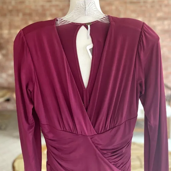 Young Fabulous &amp; Broke Genesis Pink Purple Midi Dress NWT XS