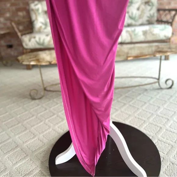 Young Fabulous &amp; Broke Genesis Pink Purple Midi Dress NWT XS