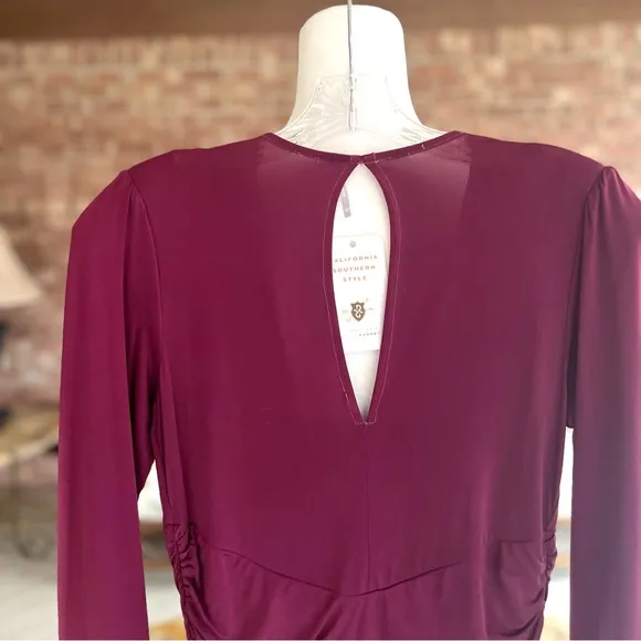 Young Fabulous &amp; Broke Genesis Pink Purple Midi Dress NWT XS