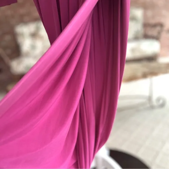 Young Fabulous &amp; Broke Genesis Pink Purple Midi Dress NWT XS