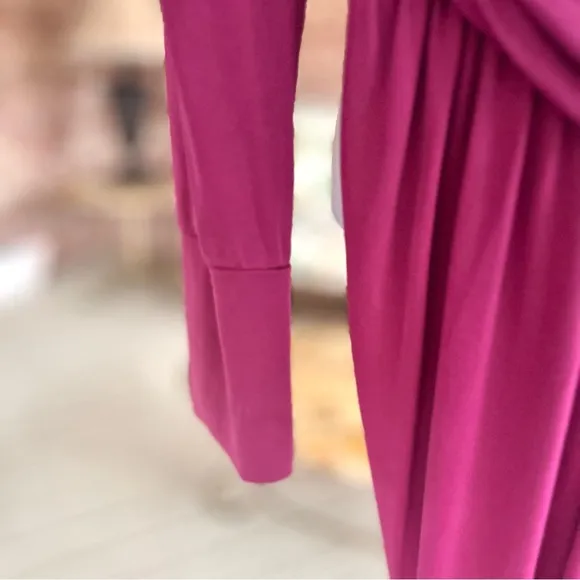 Young Fabulous &amp; Broke Genesis Pink Purple Midi Dress NWT XS
