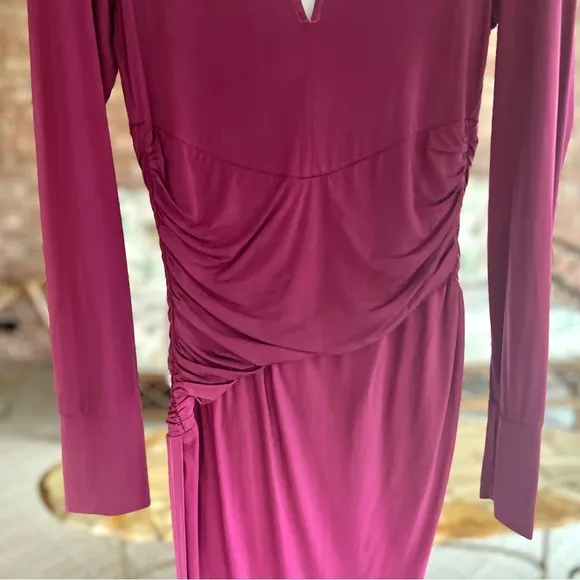 Young Fabulous &amp; Broke Genesis Pink Purple Midi Dress NWT XS
