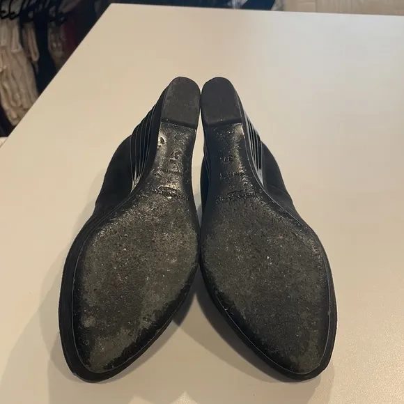 YSL Platform Wedges