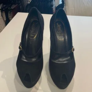YSL Platform Wedges