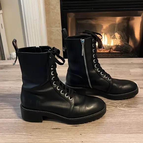 ZARA combat boots