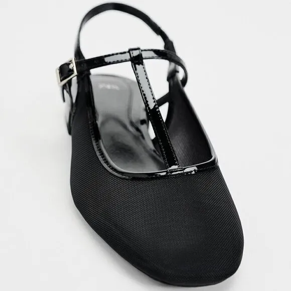 ZARA Slingback Flats