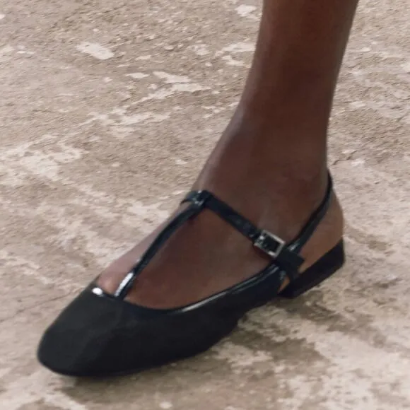 ZARA Slingback Flats