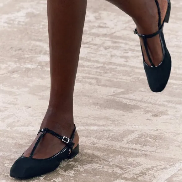 ZARA Slingback Flats