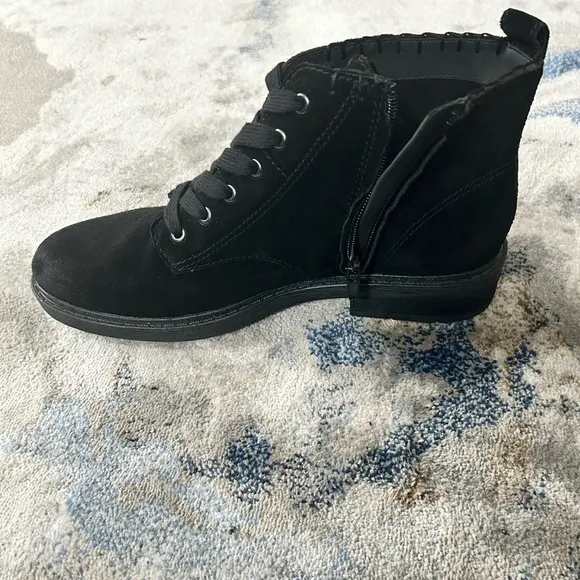 Zodiac - Paisle Womens Leather Lug Sole Combat &amp; Lace-up Boots