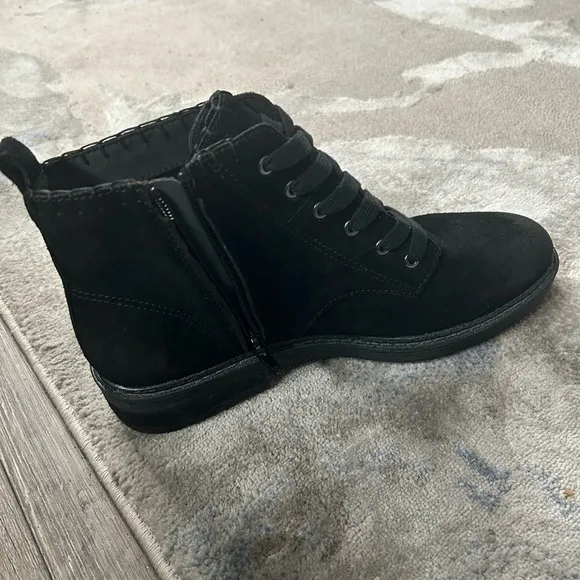 Zodiac - Paisle Womens Leather Lug Sole Combat &amp; Lace-up Boots