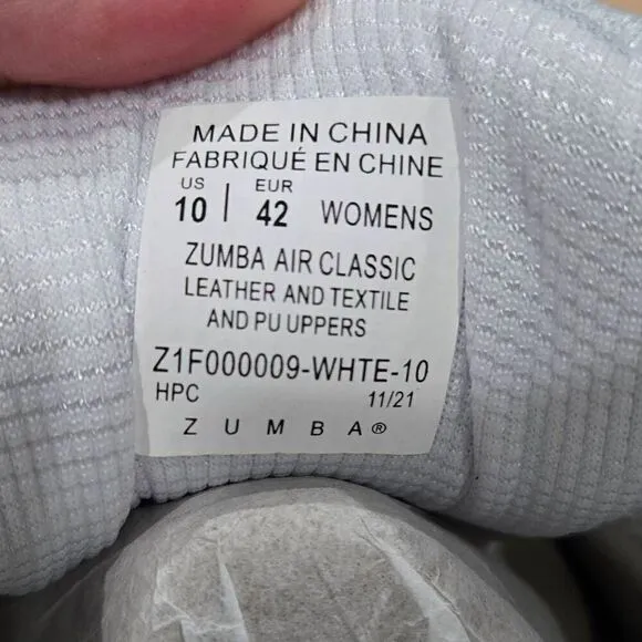 🖤Zumba Air Classic Shoes (F015)-Size 10 for Women